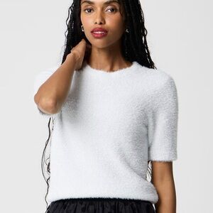 J. Crew Short-sleeve tinsel Sweater 3X NWT